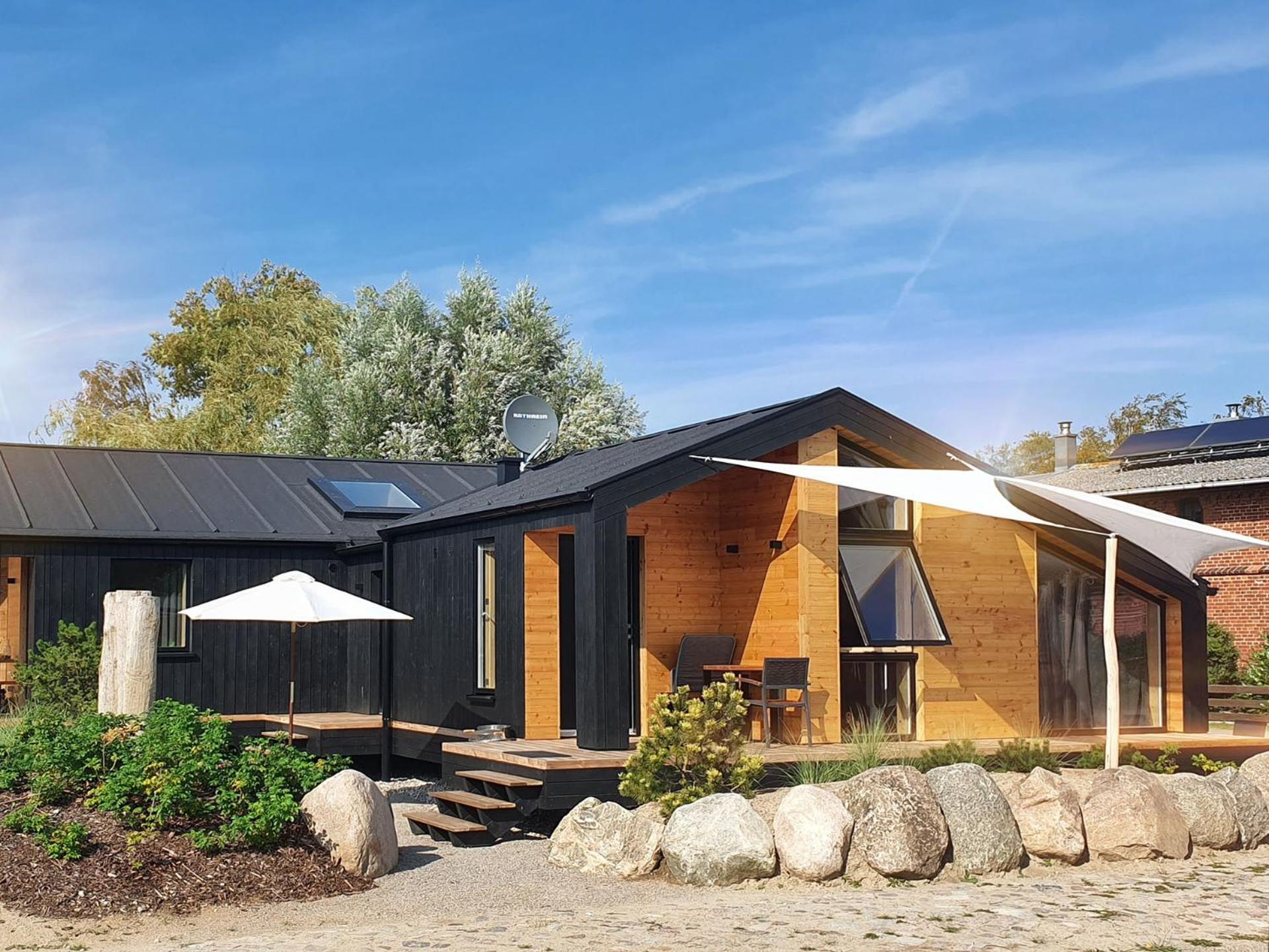 Werder Chalet -- Wolke 7 -- Ostsee-Strand 150M I Sauna I Ekamin I Tiny House Fuer 2 Personen I By "Meyers Am Meer" Boiensdorf Eksteriør billede