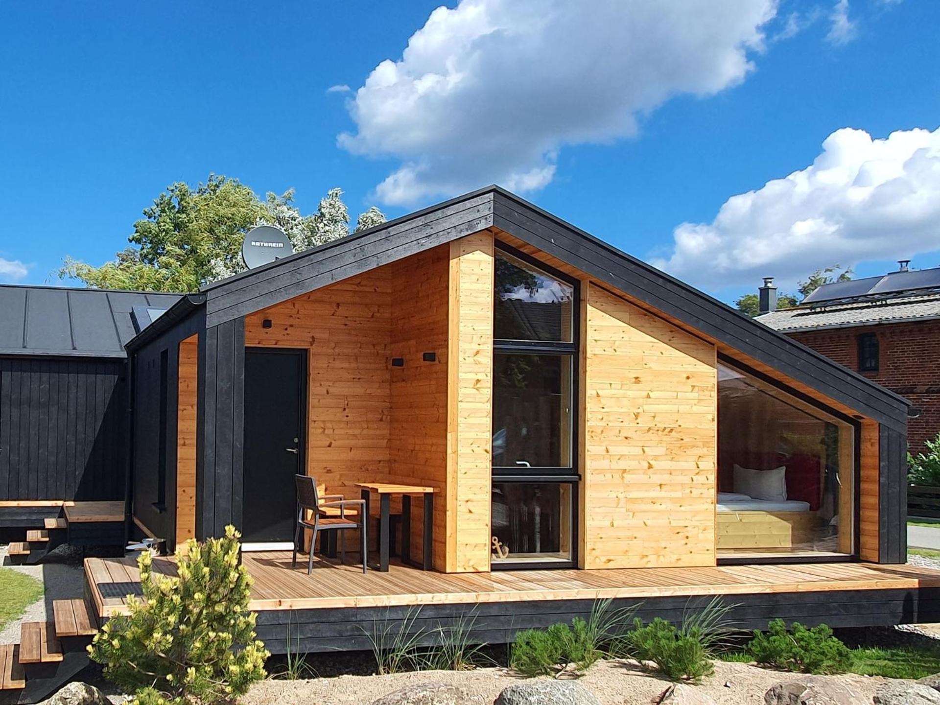 Werder Chalet -- Wolke 7 -- Ostsee-Strand 150M I Sauna I Ekamin I Tiny House Fuer 2 Personen I By "Meyers Am Meer" Boiensdorf Eksteriør billede